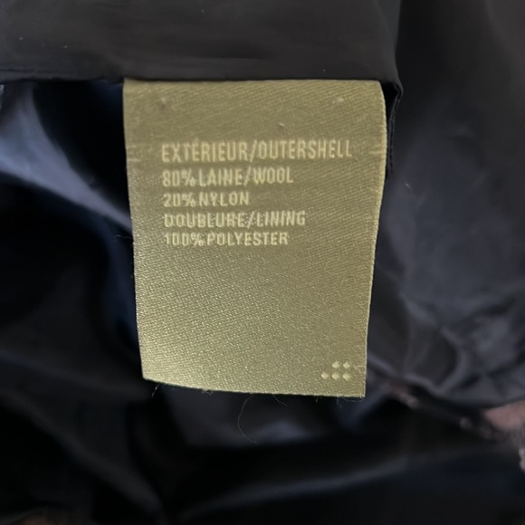 Plaid wool coat - Picture 4 of 4